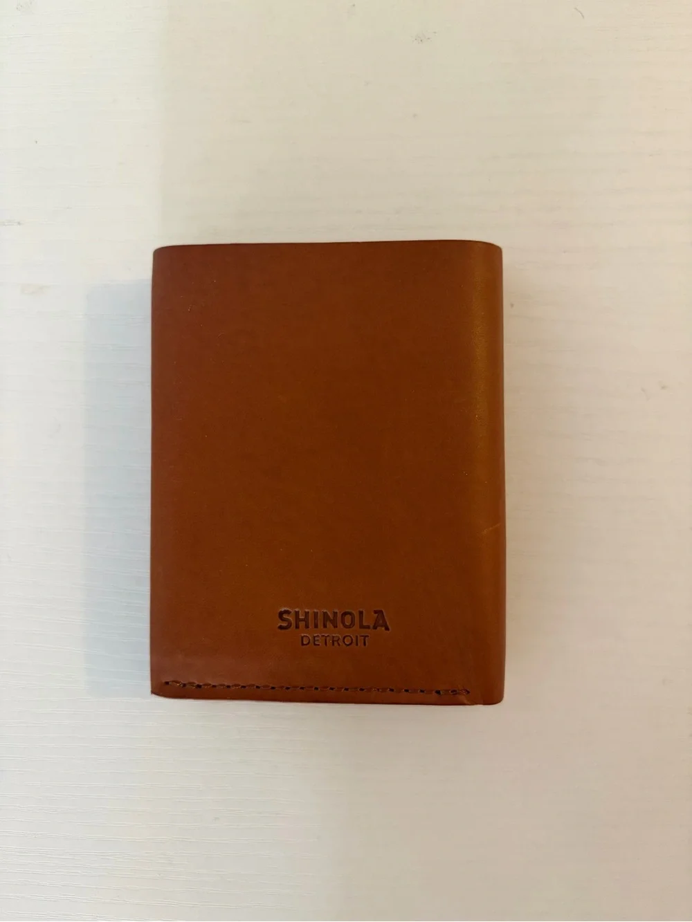 Shinola Leather Bifold Wallet